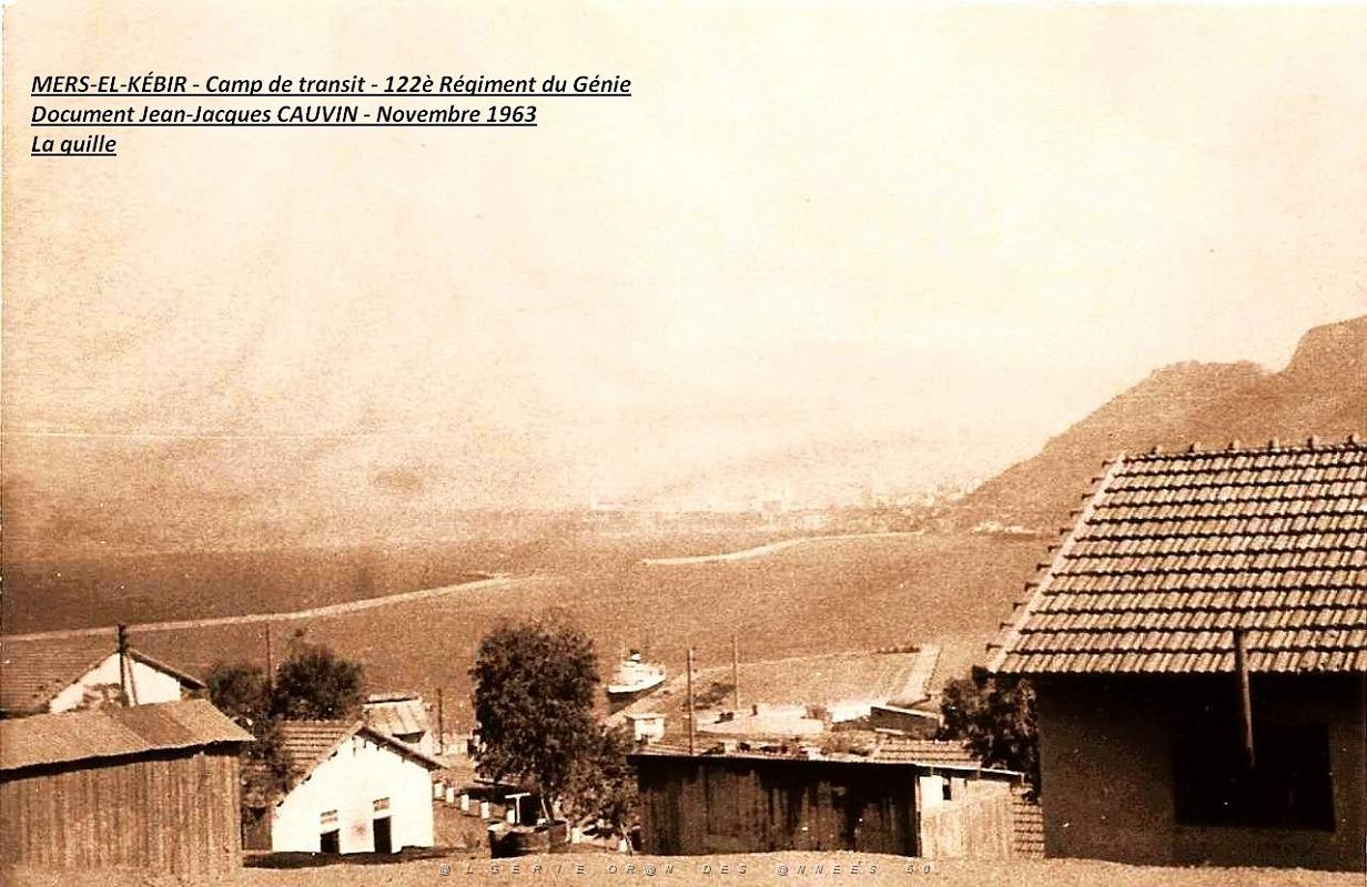 20- La quille Mers el Kebir Le camp la Rade.JPG